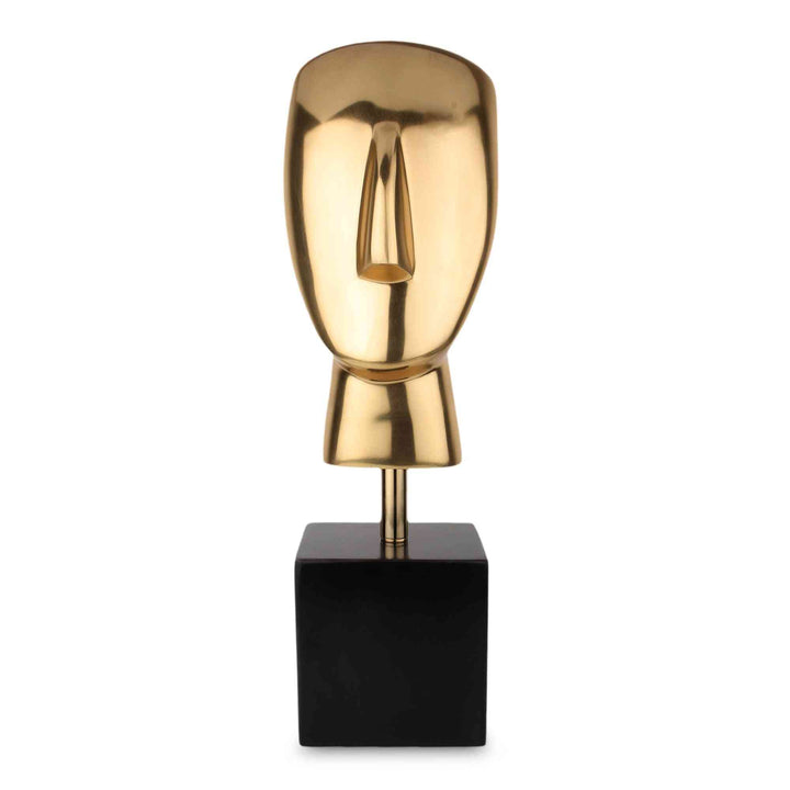 Marble Muse Abstract Visage | Artistic Sculpture for Modern Spaces