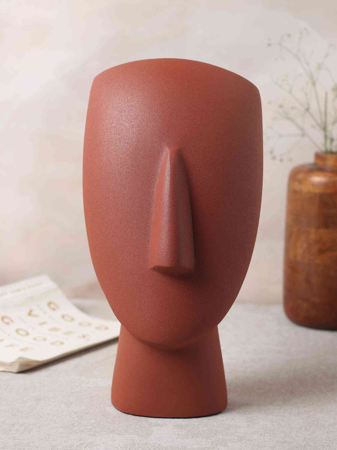 Mr. Nonchalant Abstract Art | Whimsical Sculpture for Eclectic Decor
