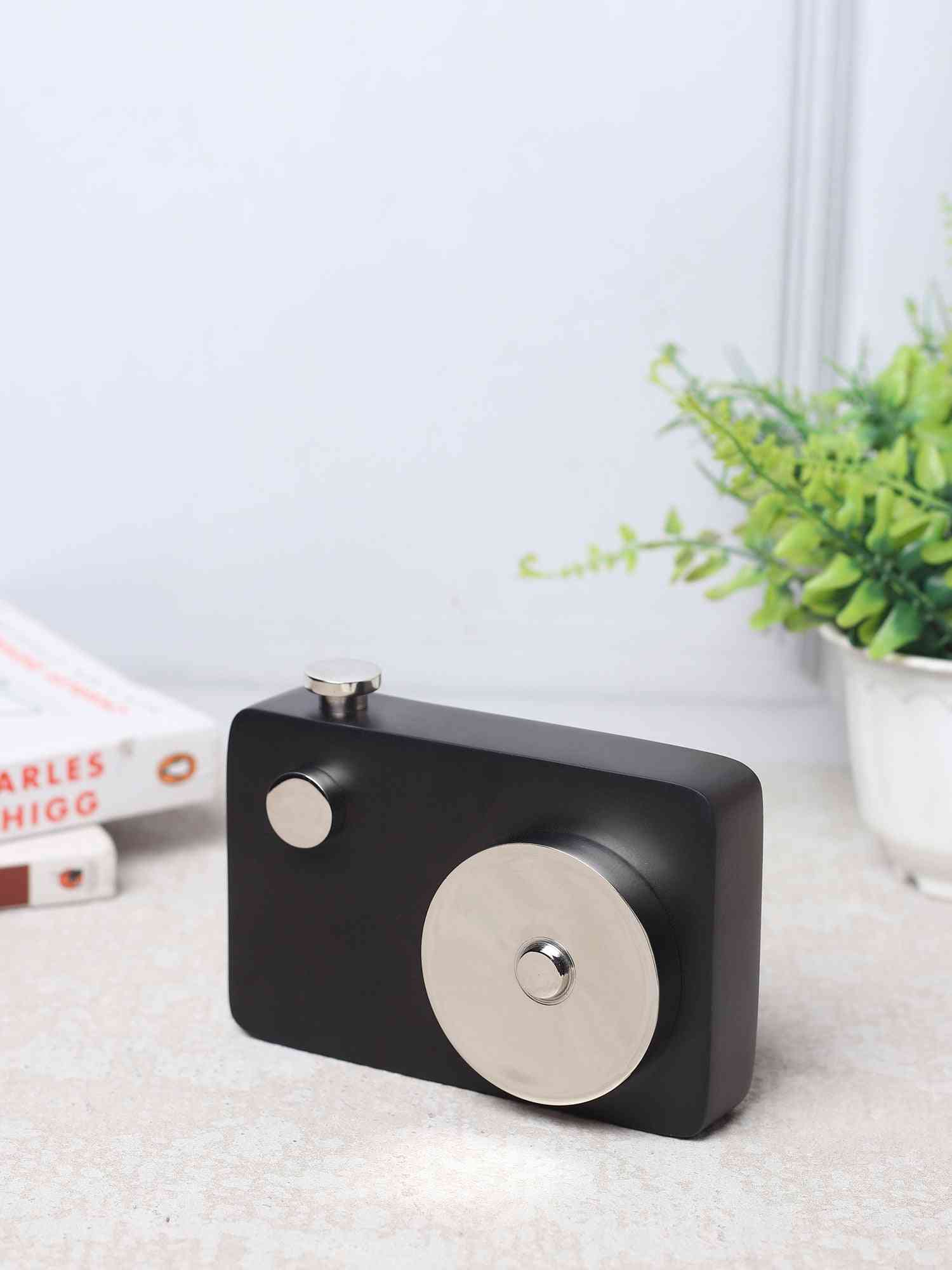 Vintage Shutter Camera Charm | Nostalgic Camera-Inspired Decor Piece