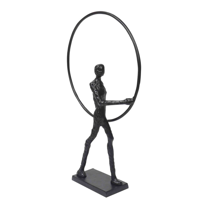 Enigmatic Embrace Unity Art | Abstract Sculpture for Thoughtful Spaces