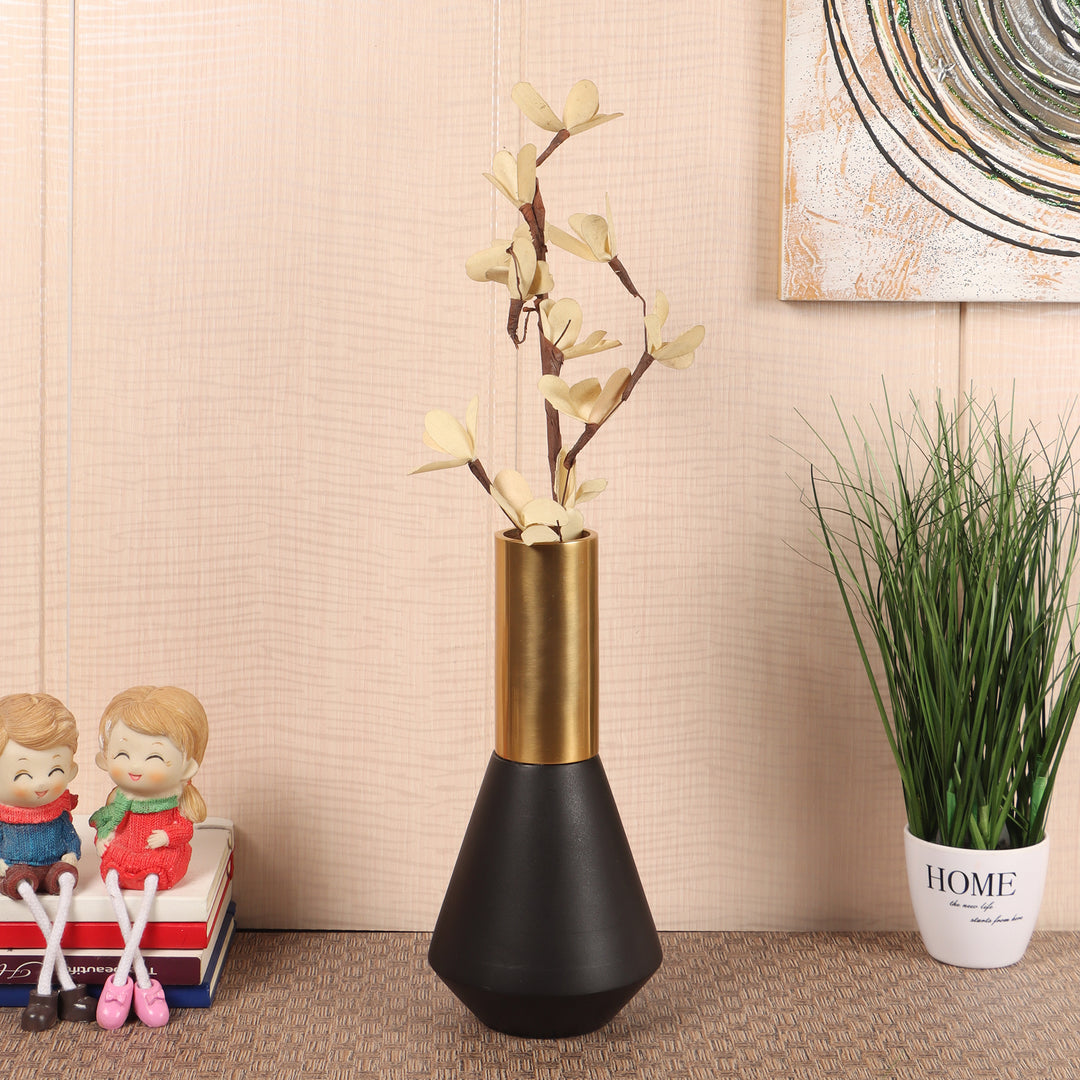 Deidra Brass Timeless Vase | Elegant Brass Vase for Stylish Decor