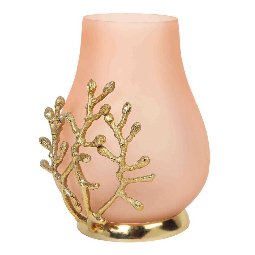 Versa Curvaceous Glass Vase | Multifaceted Vase for Stylish Decor