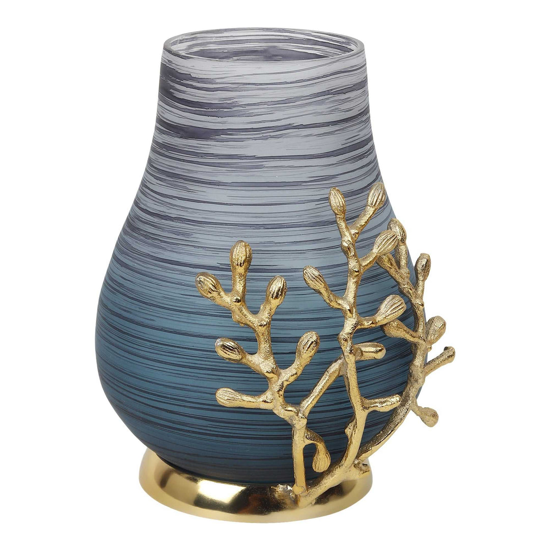 Versa Glass Multifaceted Vase | Versatile Glass Vase for Stylish Displays