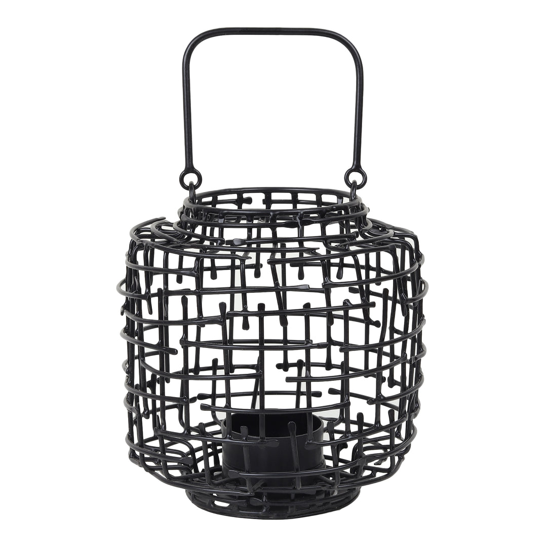 Basketweave Rustic Tealight | Cozy Woven Holder for Warm Lighting