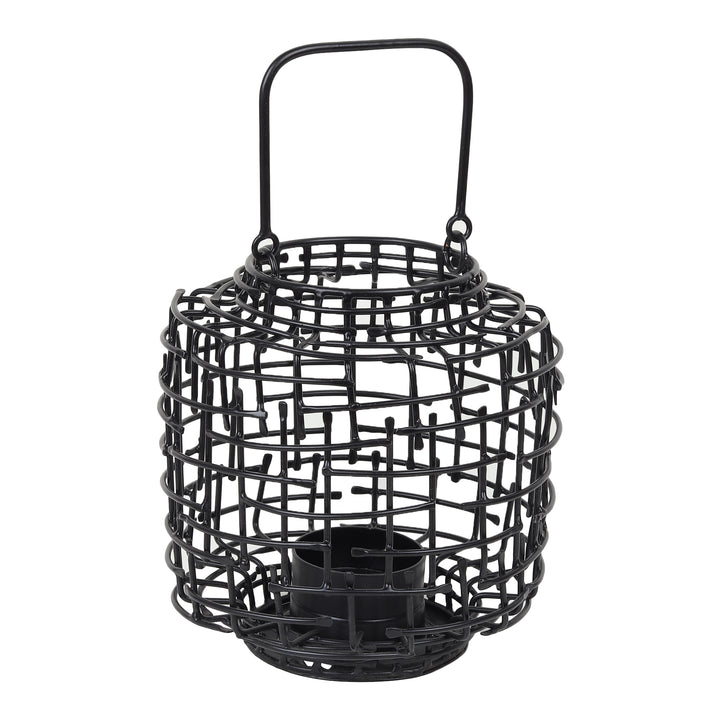 Basketweave Rustic Tealight | Cozy Woven Holder for Warm Lighting
