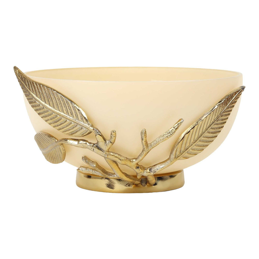 Enchanted Vine Glass Treasure | Vine-Wrapped Glass Bowl for Elegance
