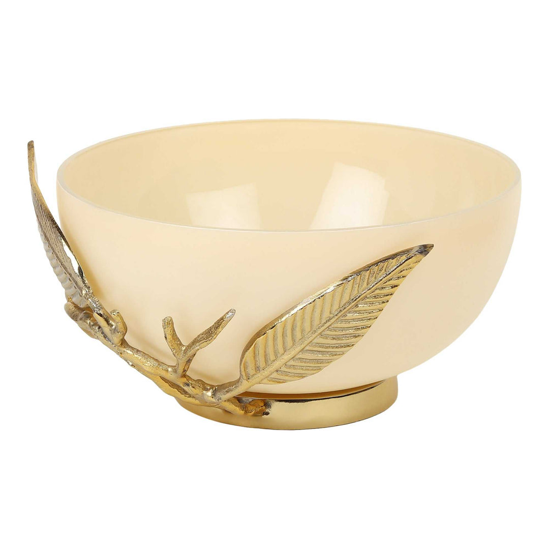 Enchanted Vine Glass Treasure | Vine-Wrapped Glass Bowl for Elegance