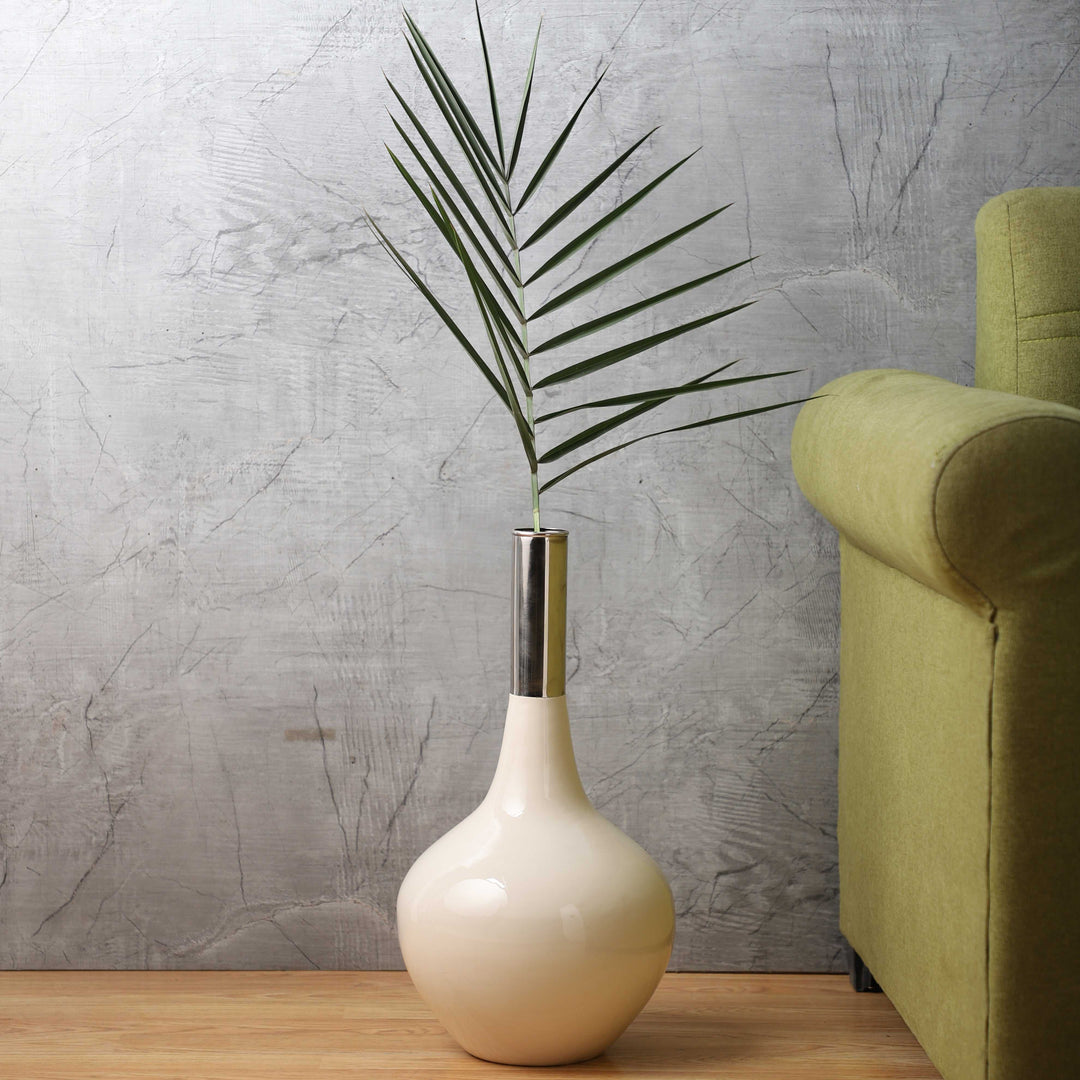 Stout Platinum Grace Vase | Large Grey Vase for Bold Statements