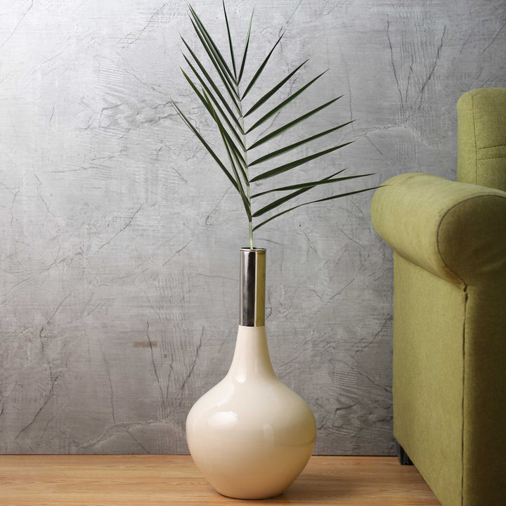Stout Platinum Grace Vase | Large Grey Vase for Bold Statements