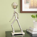 Sleek Elemental Form Sculpture | Contemporary Table Accent