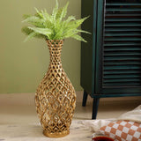 Premium Cavendish Gold Metal Vase for Elegant Spaces