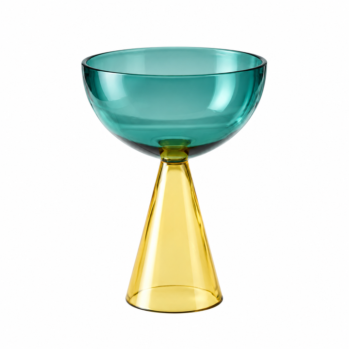 Expobazaar Coloured Coupe Glass 175 ml