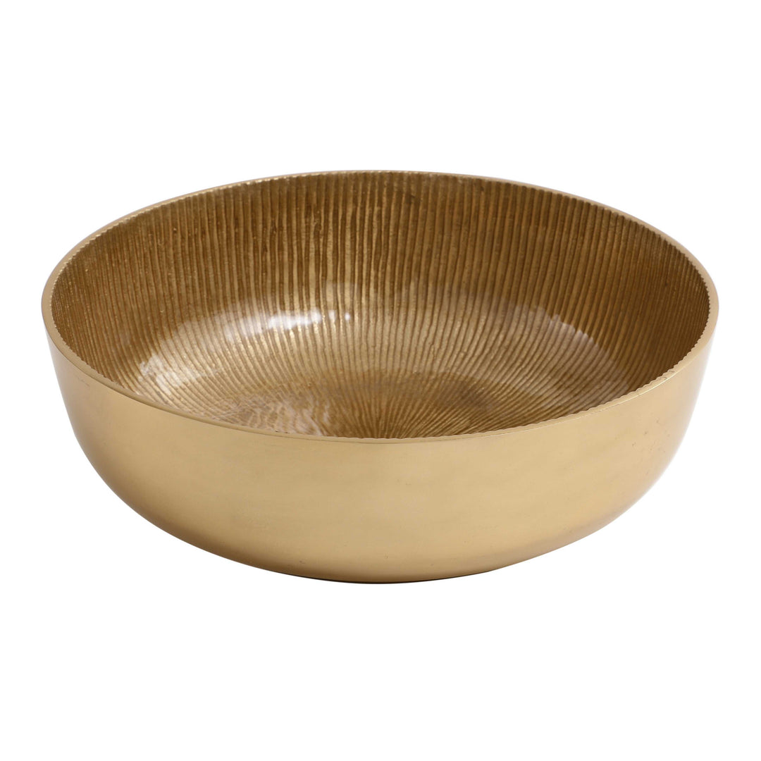 Shining Gold Accent Bowl | Luxurious Gold Bowl for Table Displays