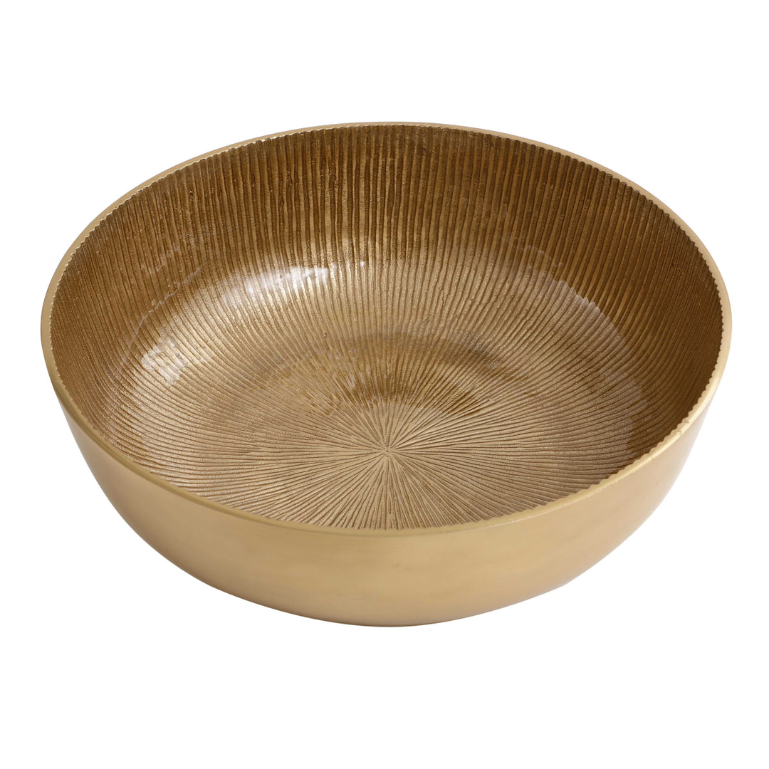 Shining Gold Accent Bowl | Luxurious Gold Bowl for Table Displays