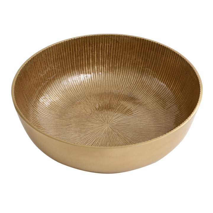 Shining Gold Accent Bowl | Luxurious Gold Bowl for Table Displays