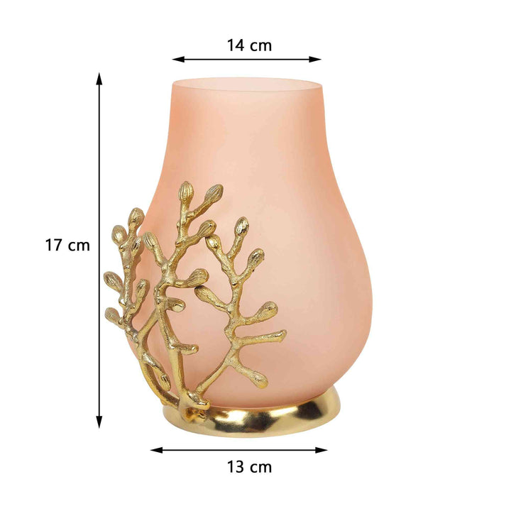 Versa Curvaceous Glass Vase | Multifaceted Vase for Stylish Decor