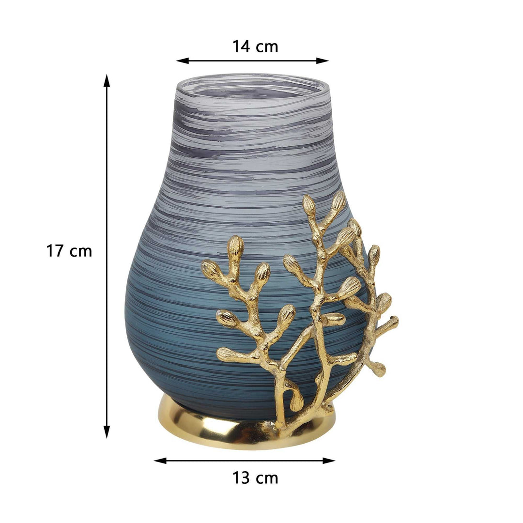 Versa Glass Multifaceted Vase | Versatile Glass Vase for Stylish Displays