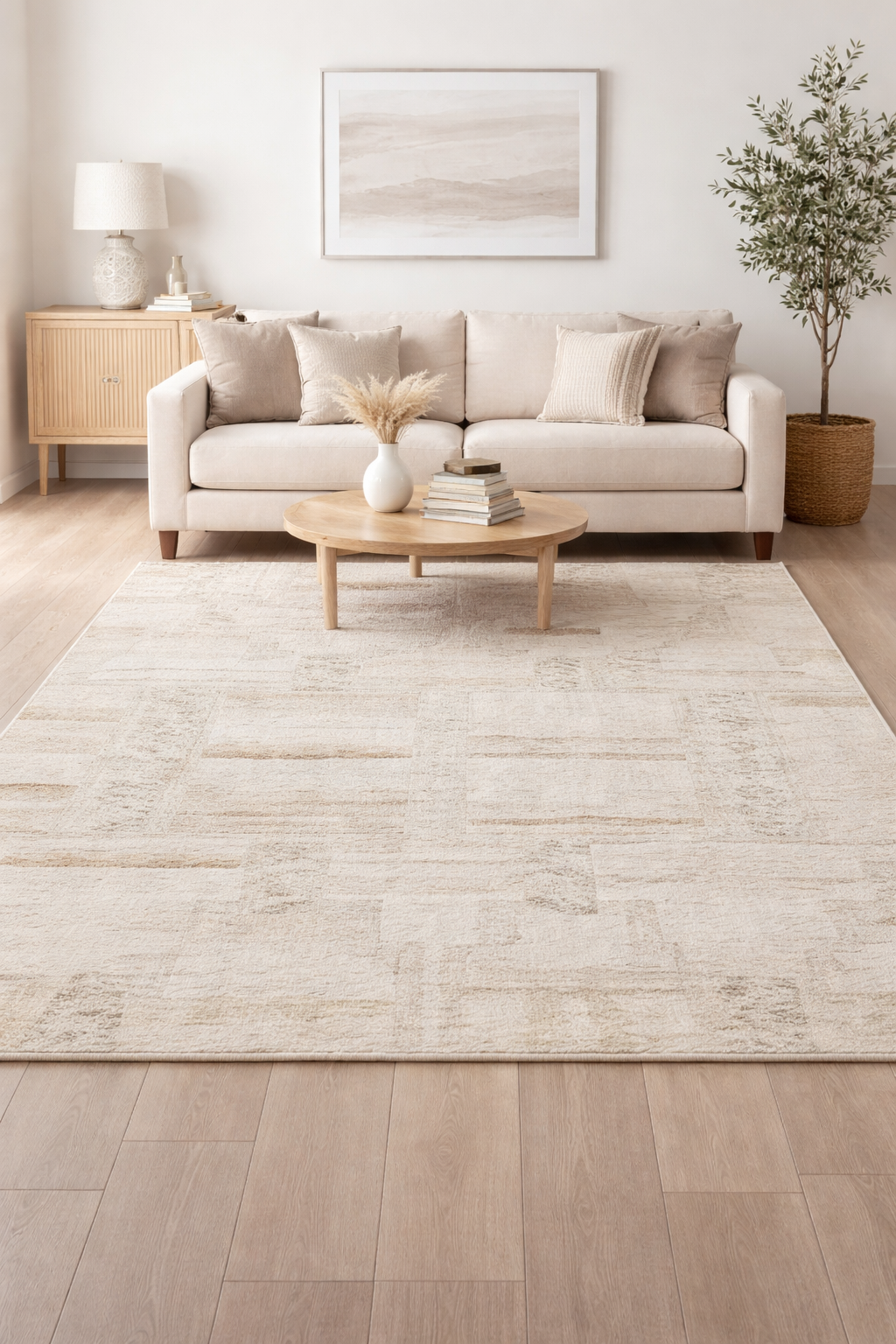 Hudson Wool Rug - Handcrafted from Natural Wool