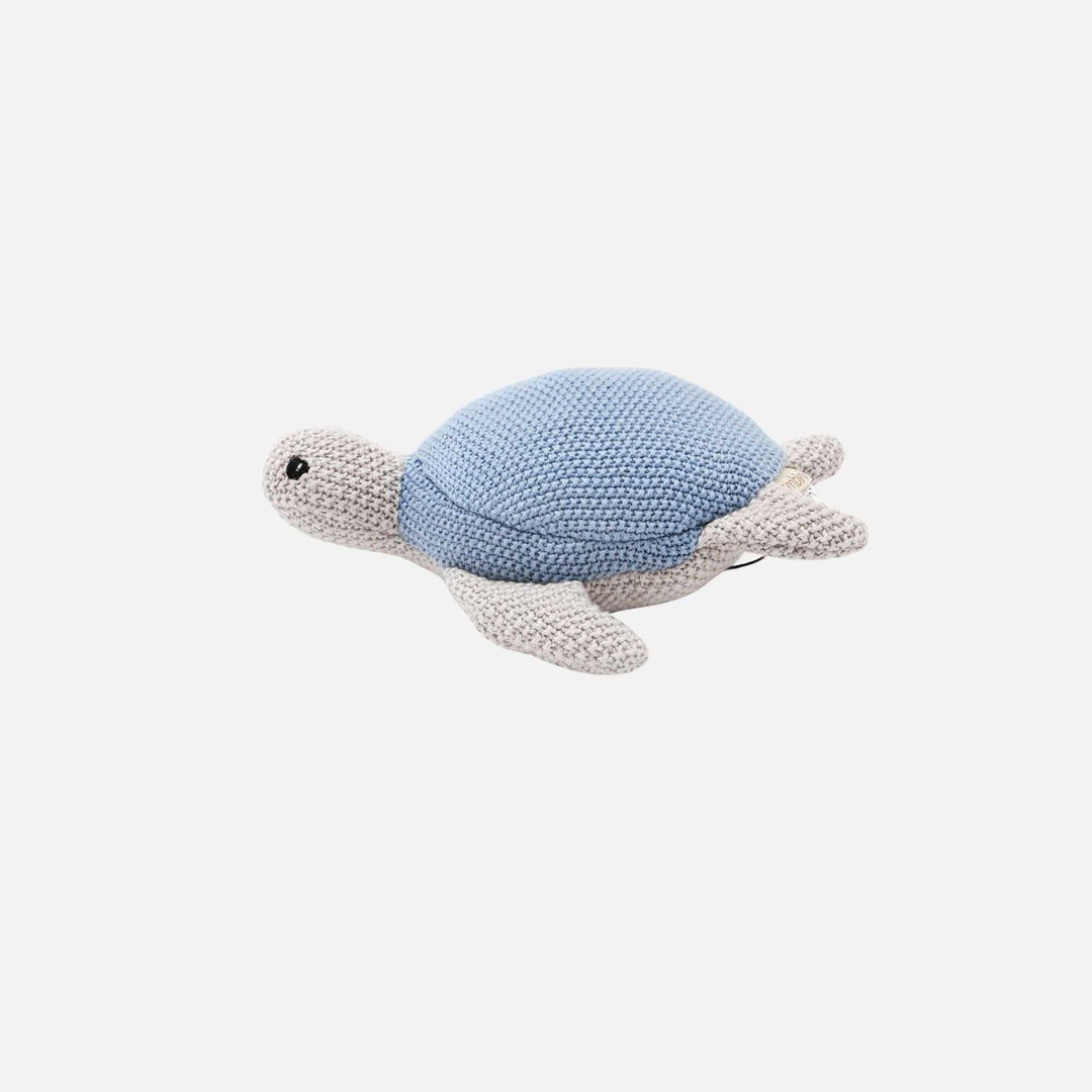 Tortoi the Soft Knitted Turtle I Handmade Cotton Toy
