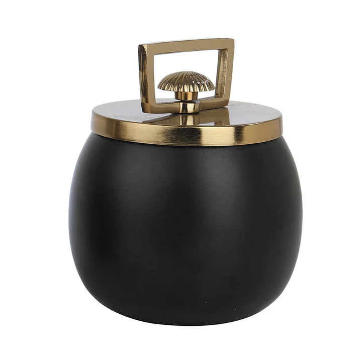 Darius Large Black Box – Elegant Storage Solution for Everyday Use