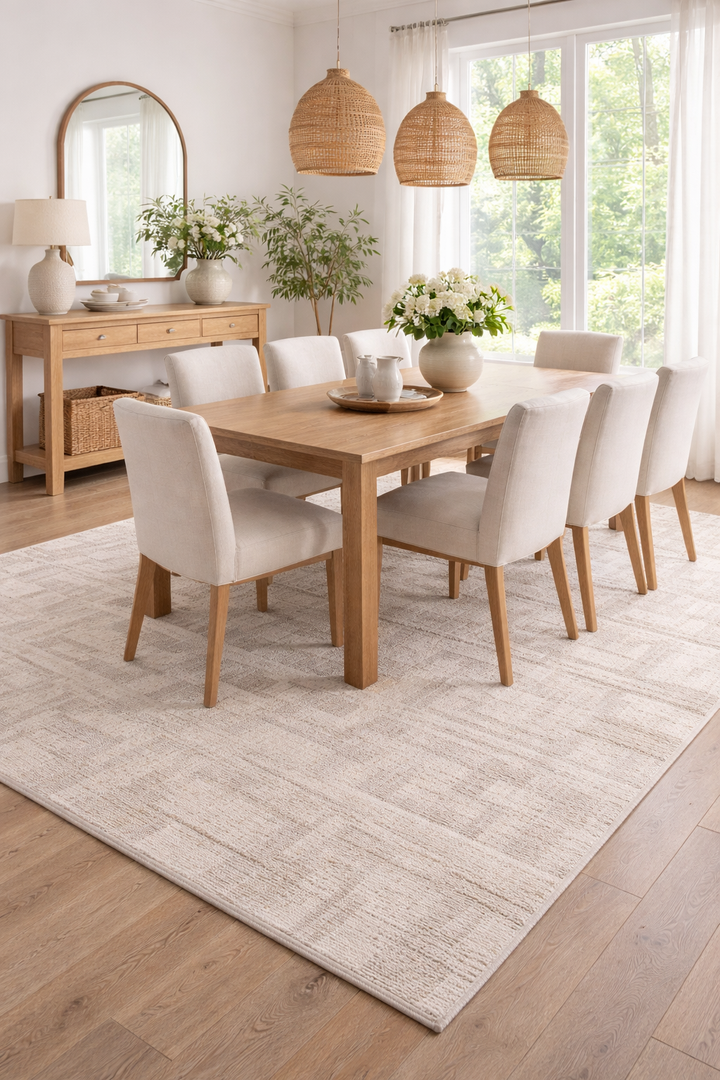 Hudson Wool Rug - Handcrafted from Natural Wool