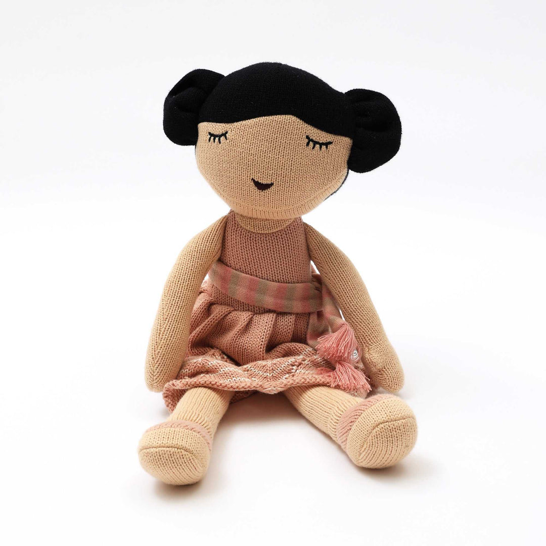 Pretty the Soft Stuffed Doll | Handmade Cotton Toy for Kids
