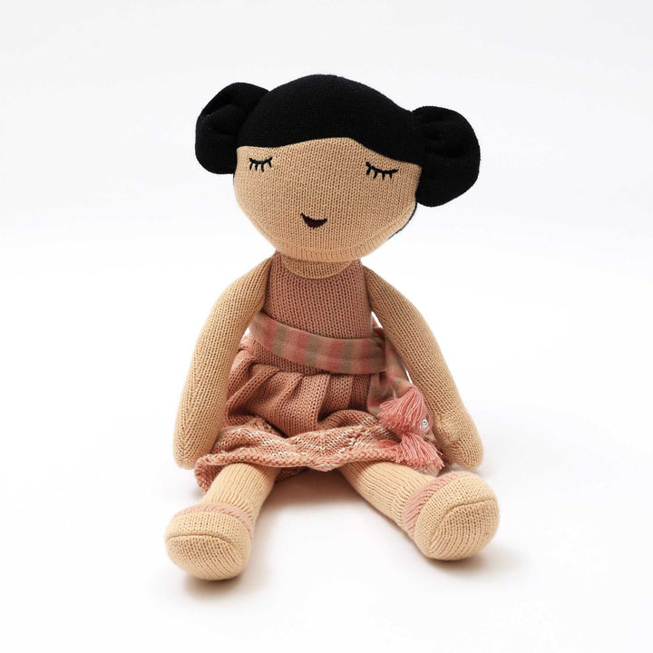 Pretty the Soft Stuffed Doll | Handmade Cotton Toy for Kids