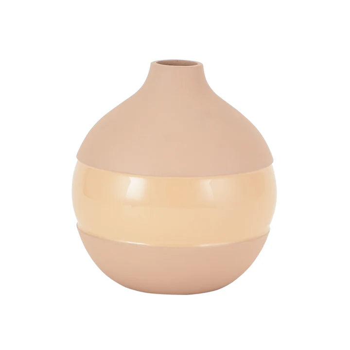 Klova Enamel Vase – Glossy Enamel Finish, Perfect for Modern Interiors