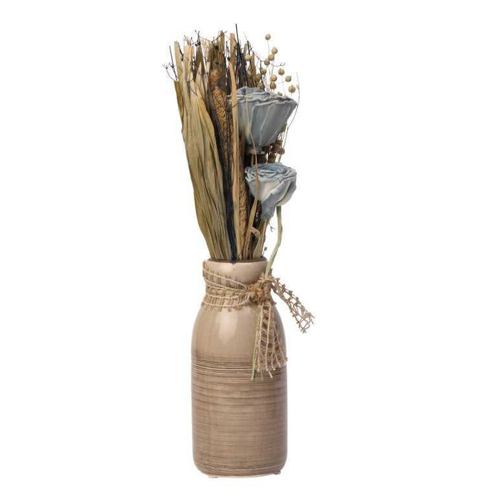 Macie Ocean Blue Grand Bloom | Large Blue Floral for Serene Arrangements