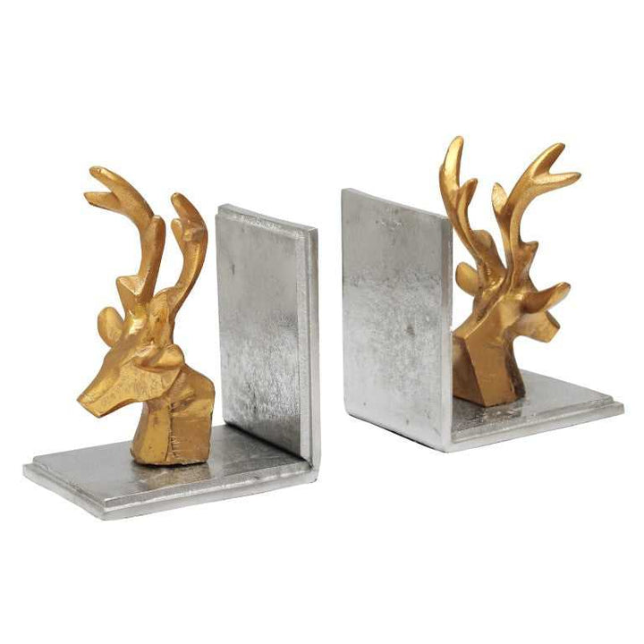 Deer Antler Nature Bookend | Rustic Antler Accent for Cozy Decor