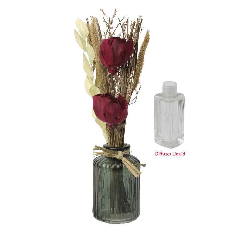 Liliana Crimson Rose Charm | Intoxicating Diffuser for Romantic Ambiance