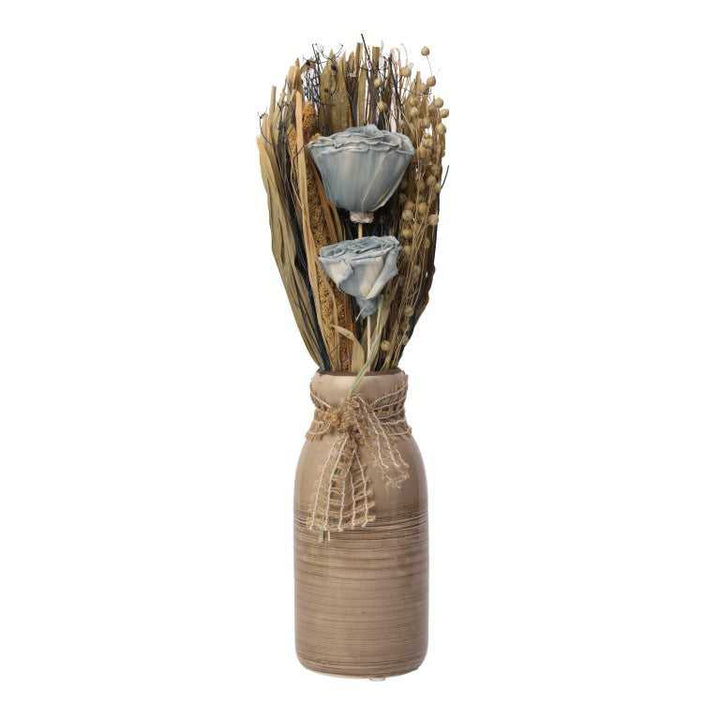 Macie Ocean Blue Grand Bloom | Large Blue Floral for Serene Arrangements