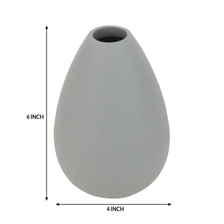 Klova Vase – Nature-Inspired Ceramic Accent in Mint Pistachio & Pink